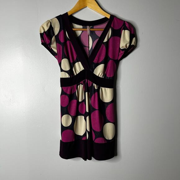 Rue21 Tops - Vintage Rue 21 Y2K Babydoll Fairy Grunge Top Size M Burgundy 90S Preppy